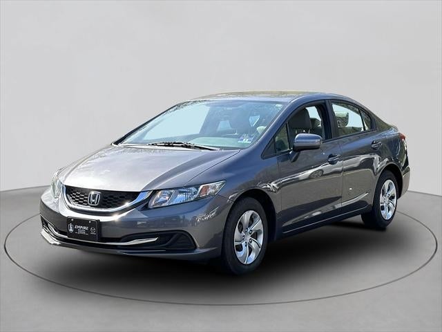 Used 2014 Honda Civic LX with VIN 19XFB2F52EE005265 for sale in Green Brook Township, NJ