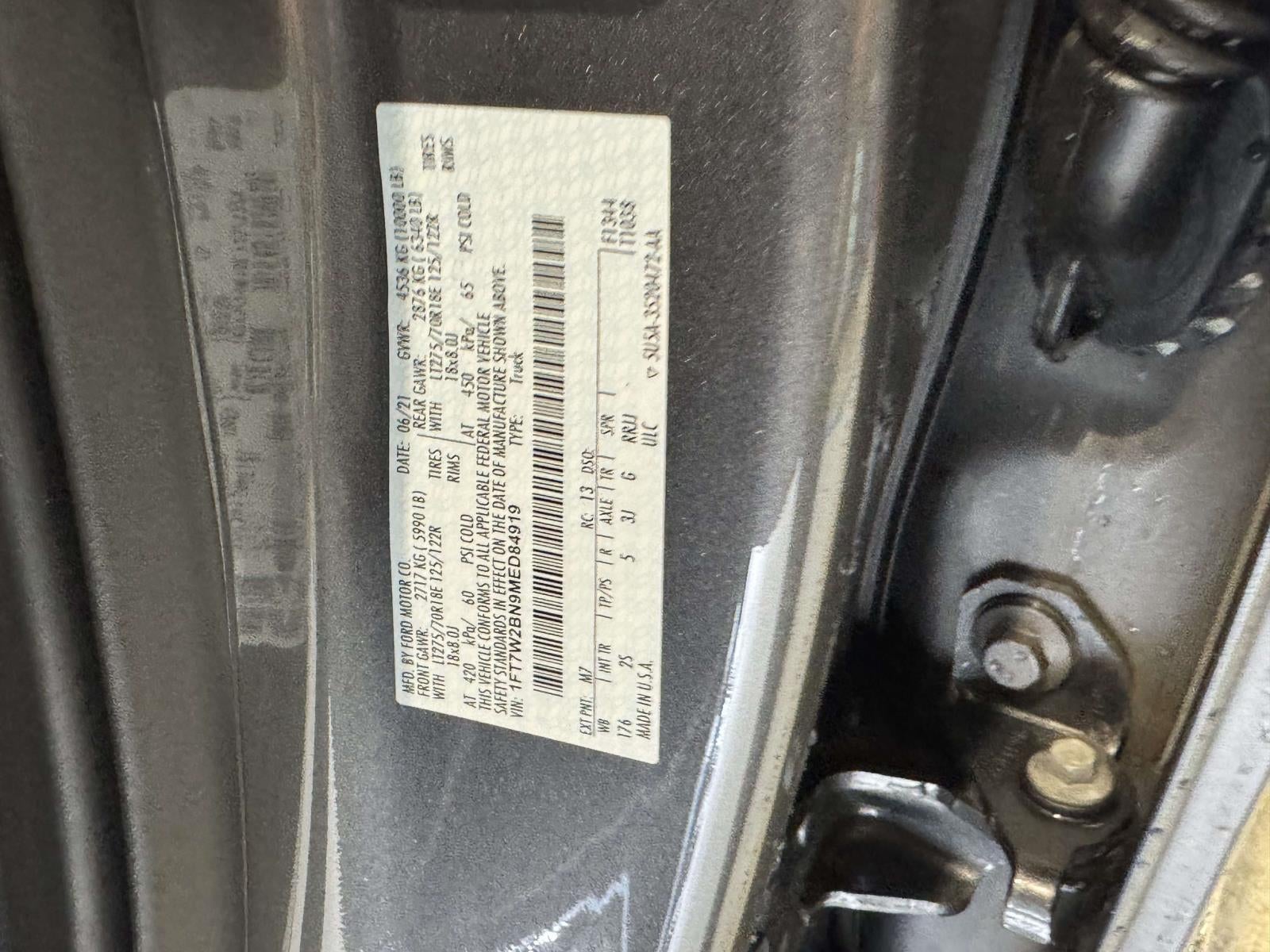 2021 Ford F-250 XLT