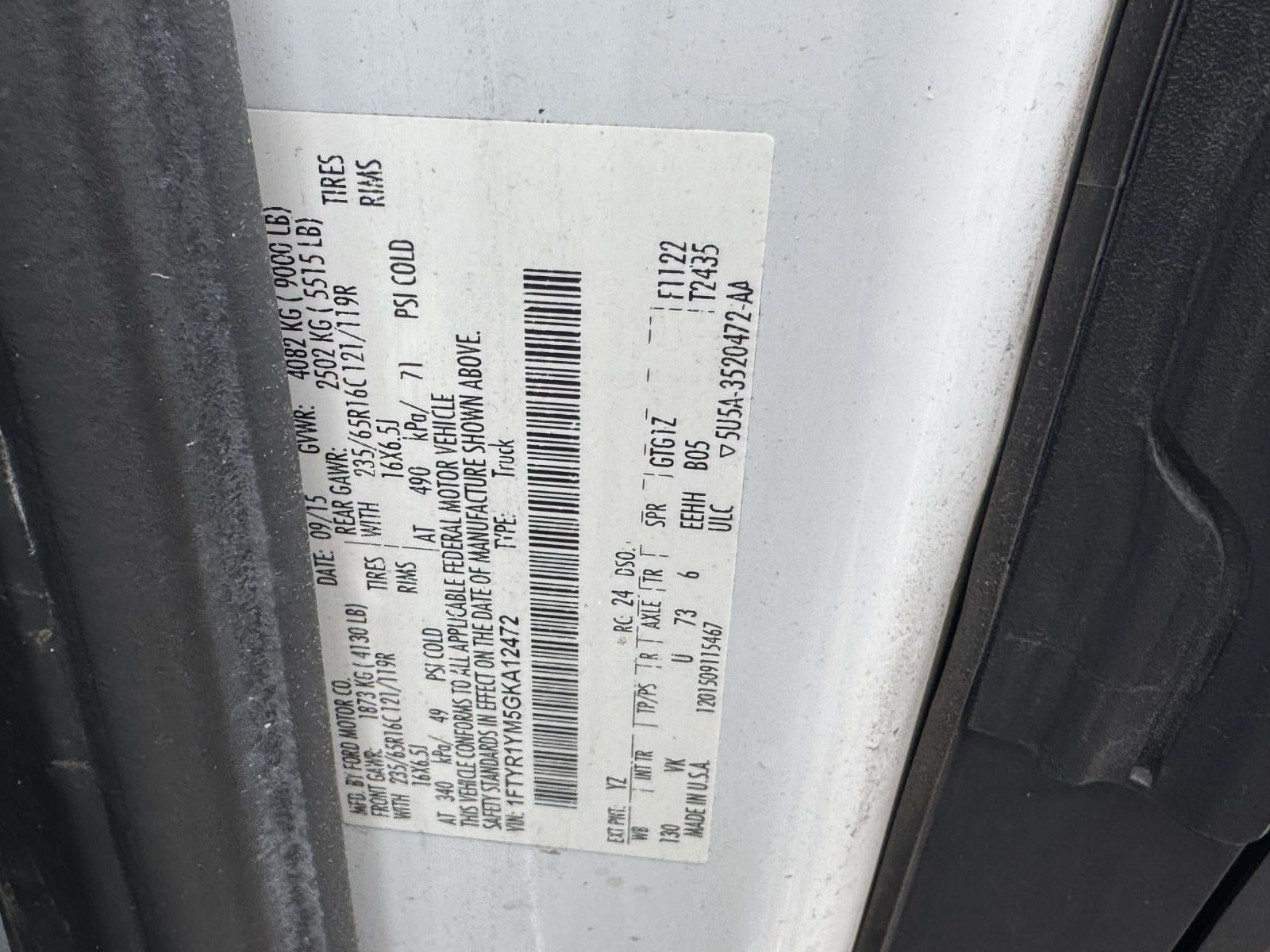 2016 Ford Transit-250 Base w/Sliding Pass-Side Cargo-Door