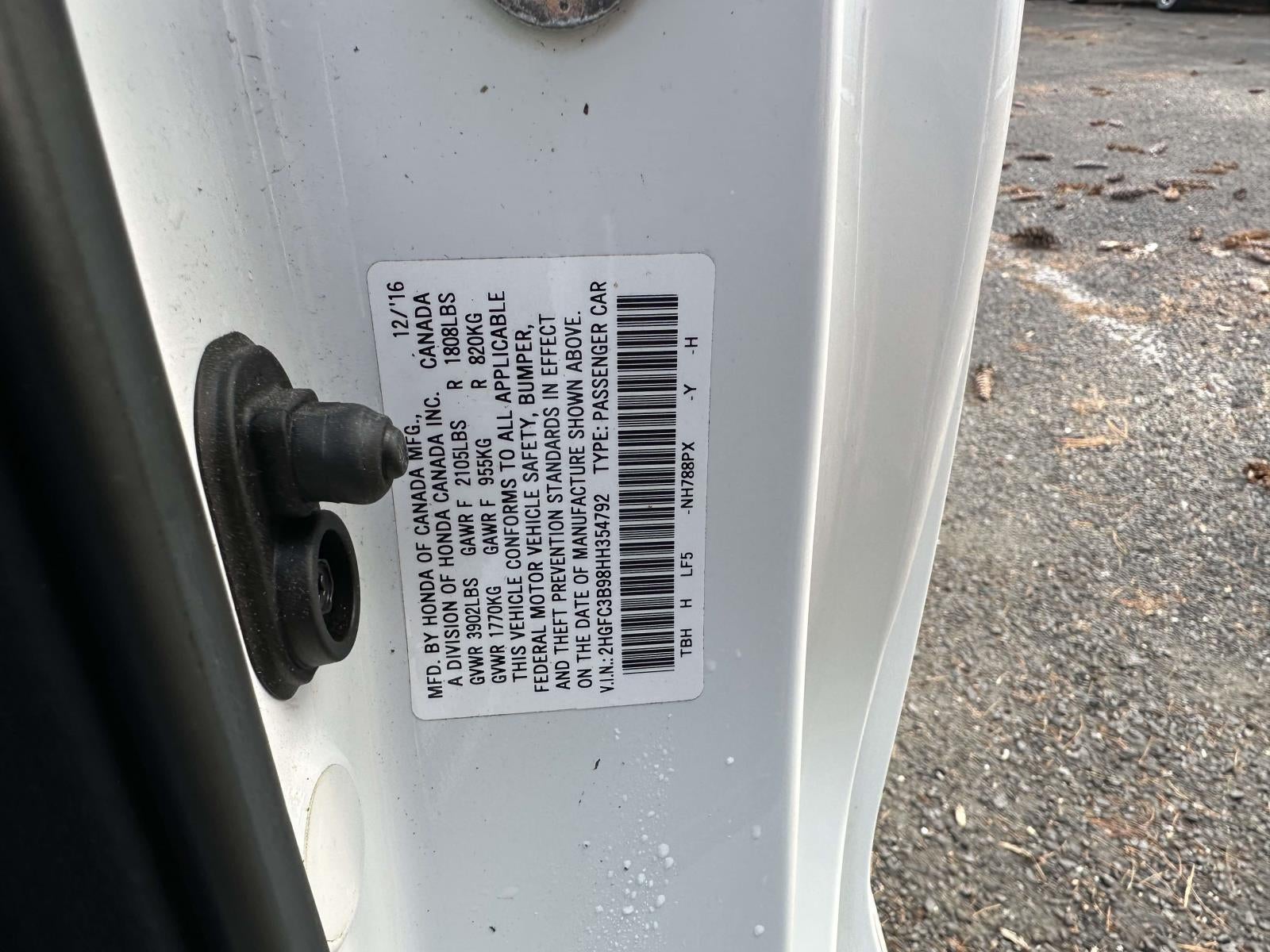 2017 Honda Civic Touring