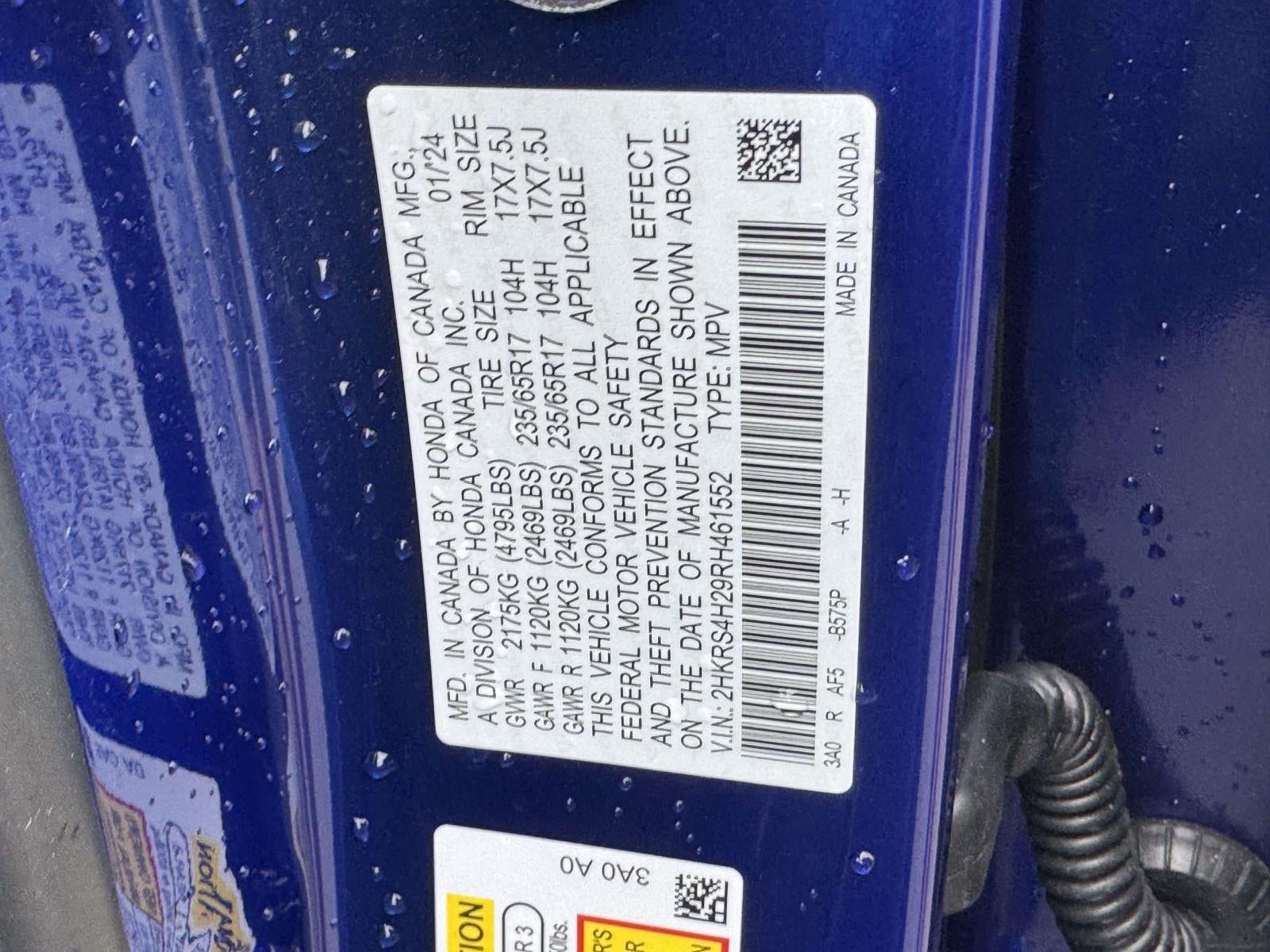 2024 Honda CR-V LX AWD