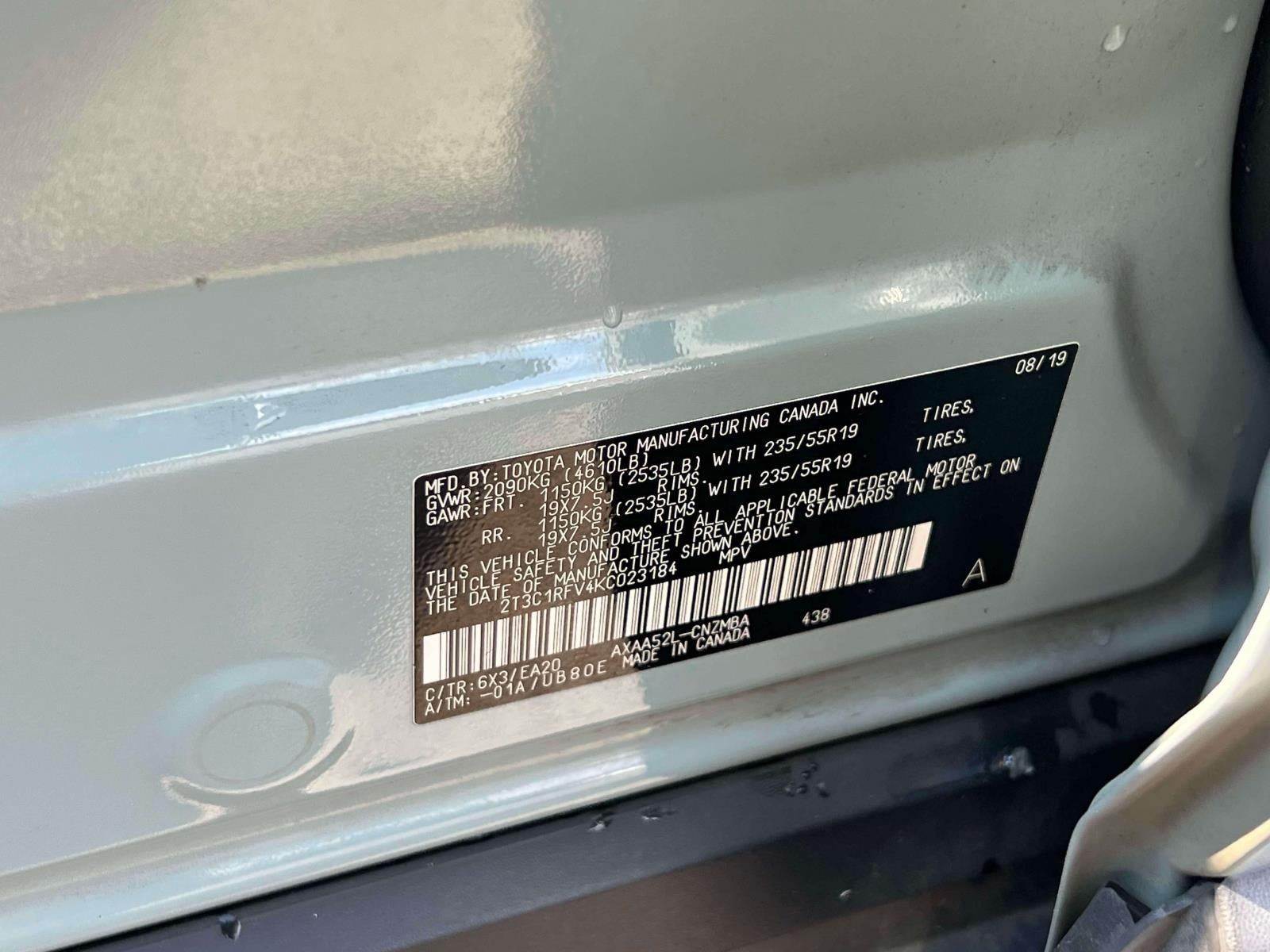2019 Toyota RAV4 XLE Premium