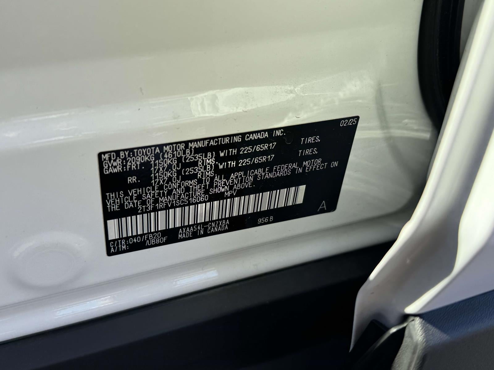 2025 Toyota RAV4 LE