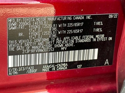 2022 Toyota RAV4 XLE