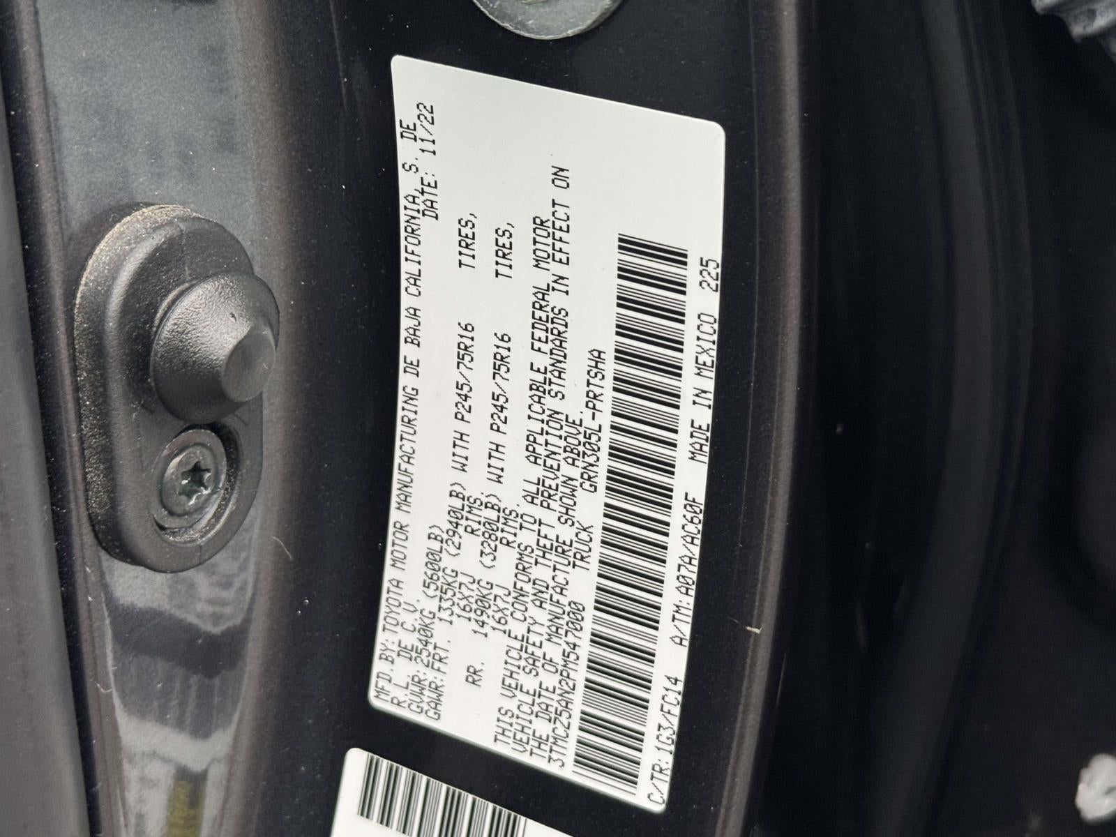 2023 Toyota Tacoma SR5 V6