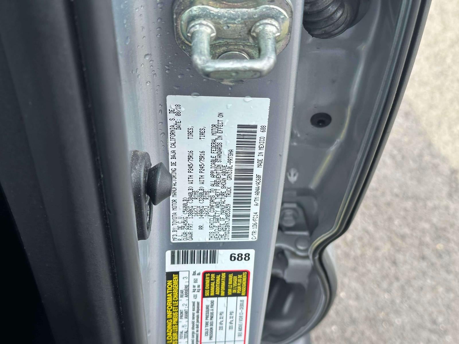 2018 Toyota Tacoma SR5 V6