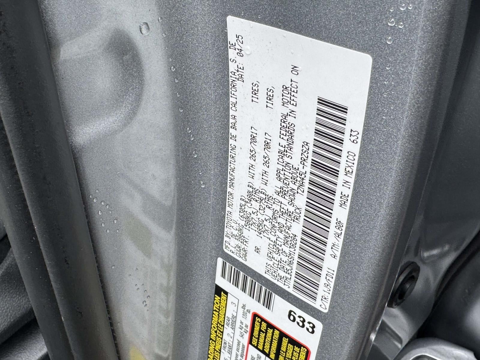 2025 Toyota Tacoma TRD Off Road