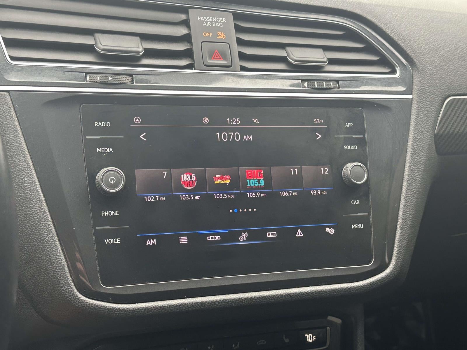 2021 Volkswagen Tiguan 2.0T SE R-Line Black