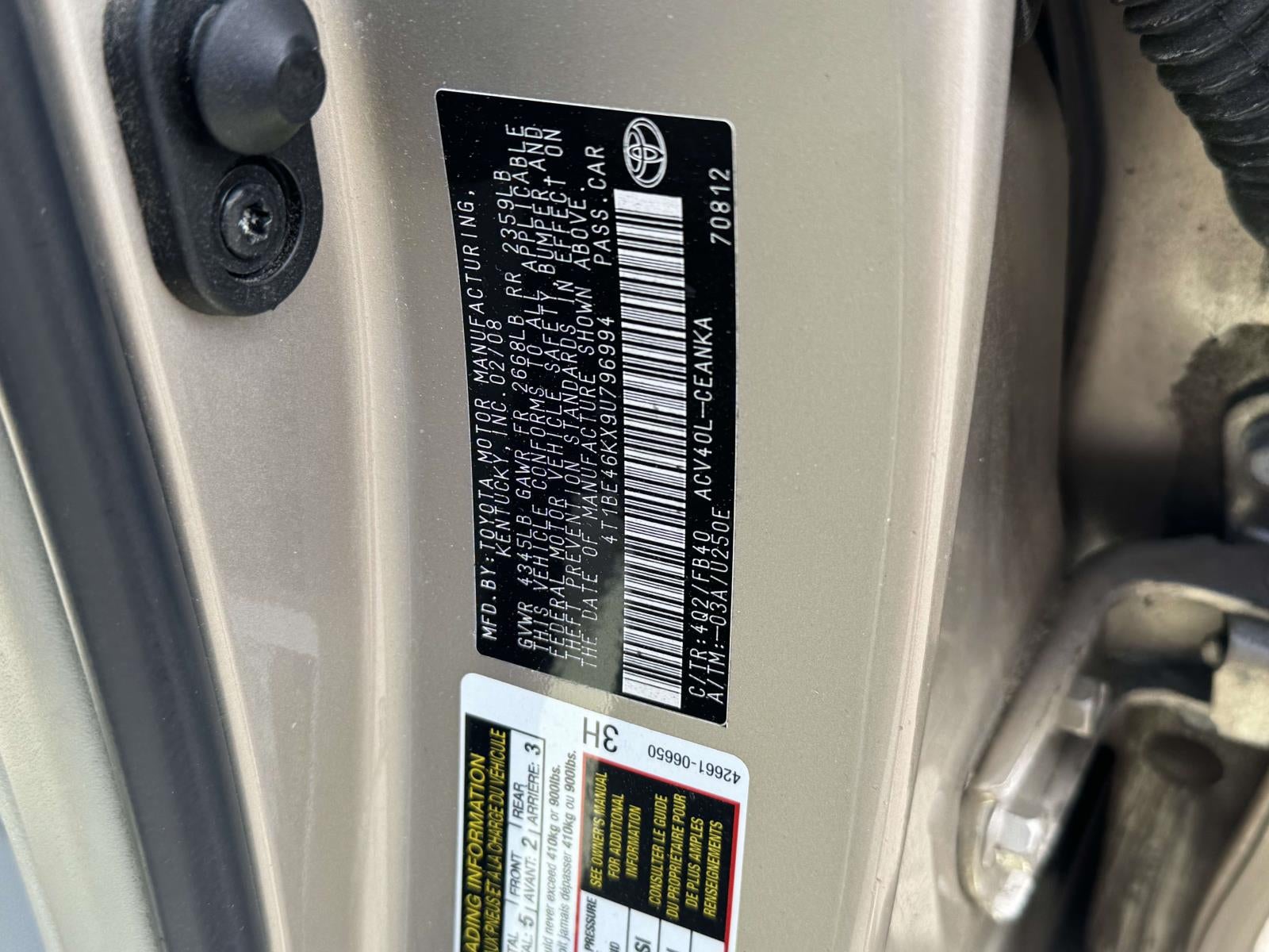 2009 Toyota Camry LE