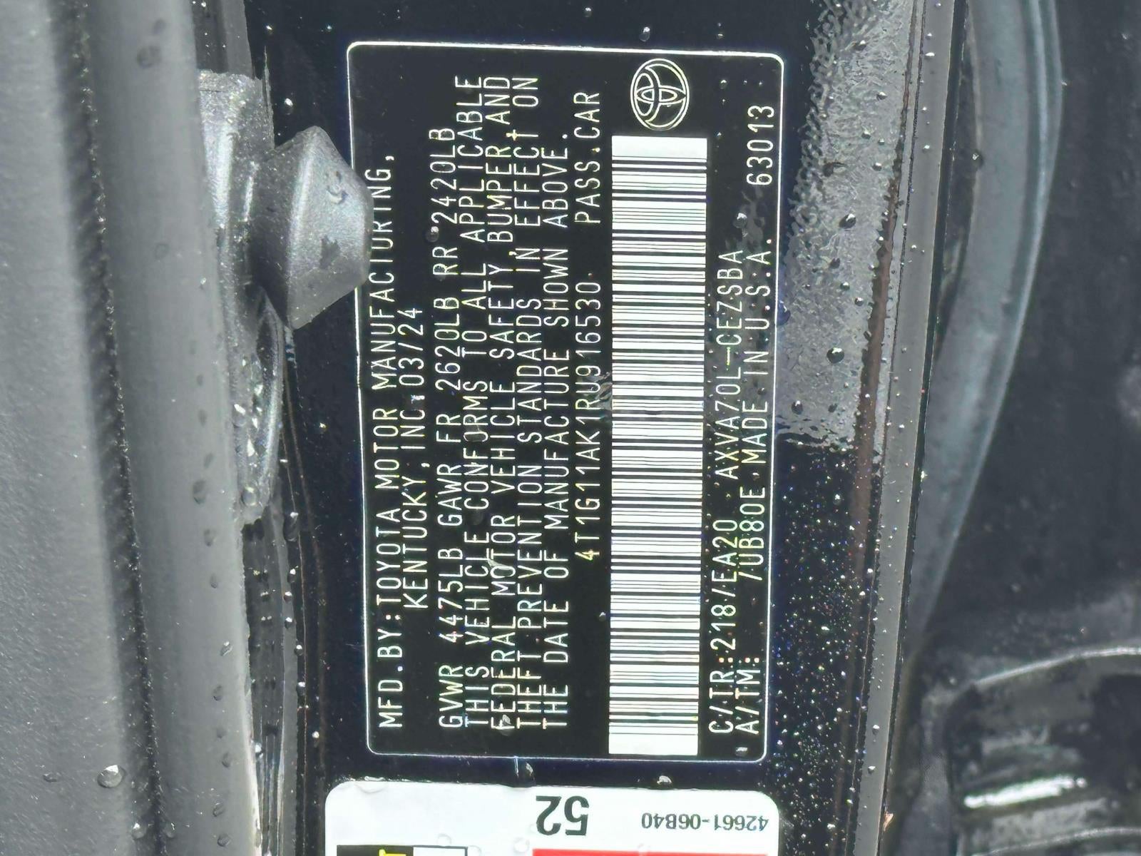 2024 Toyota Camry SE