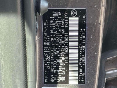 2023 Toyota Camry SE AWD
