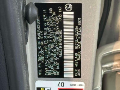 2023 Lexus ES 350 350