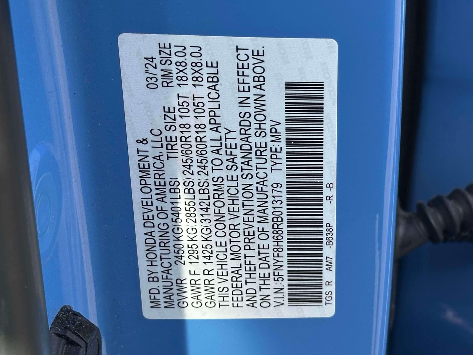 2024 Honda Passport AWD TrailSport