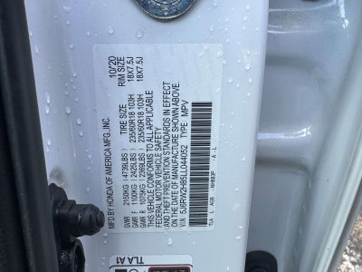 2020 Honda CR-V AWD EX-L