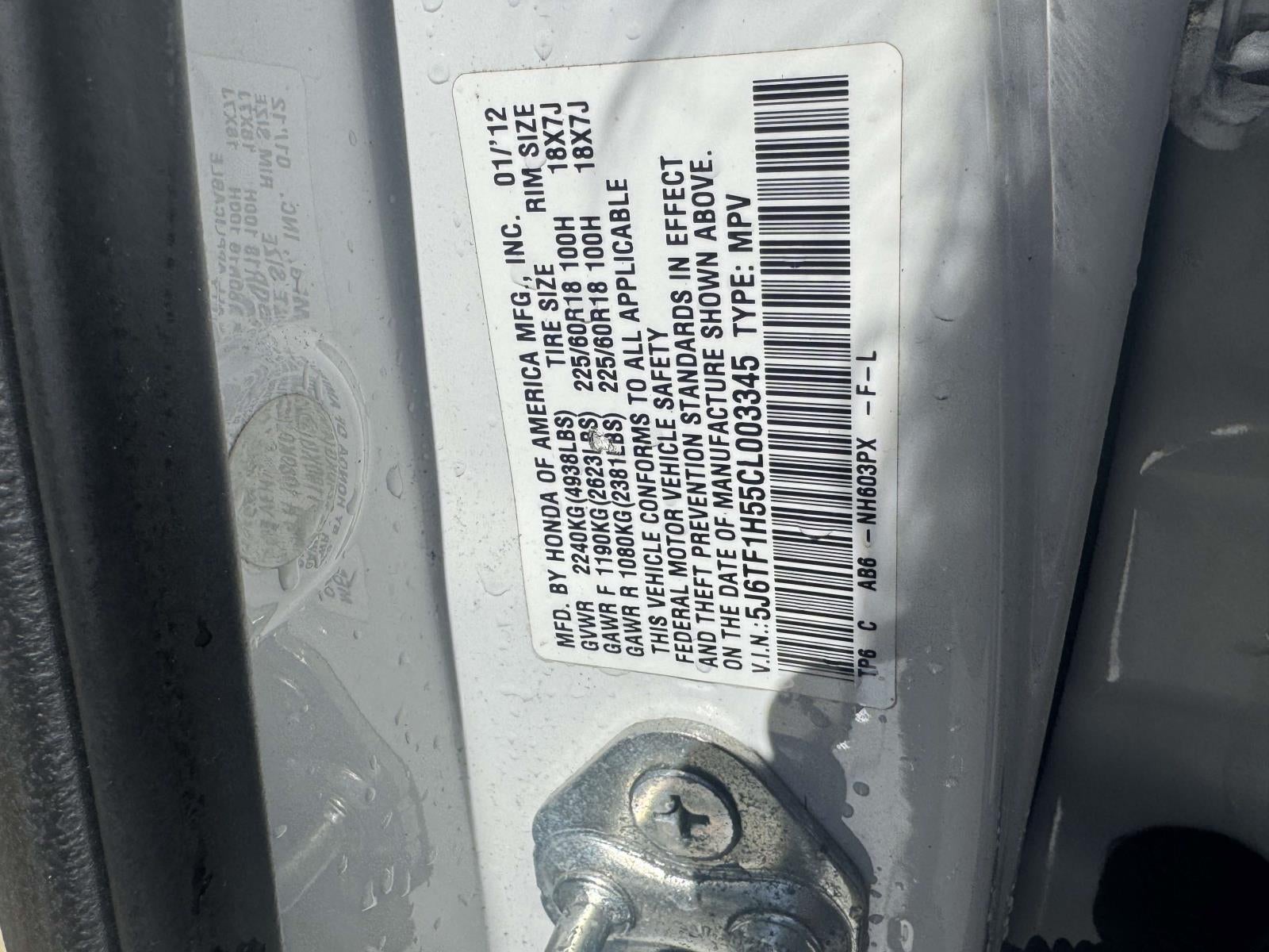 2012 Honda Crosstour EX-L