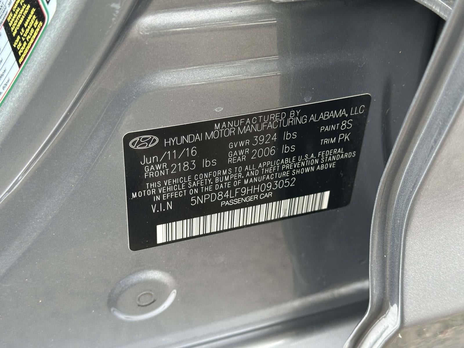 2017 Hyundai Elantra SE