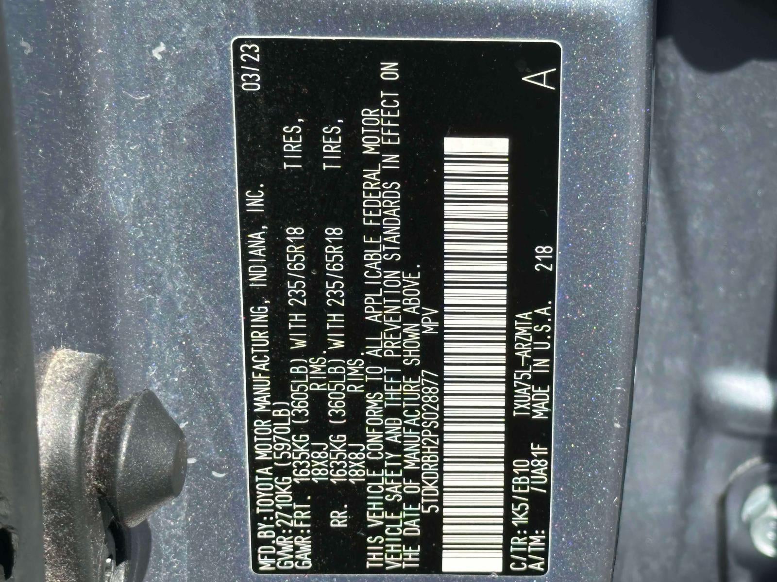 2023 Toyota Highlander XLE