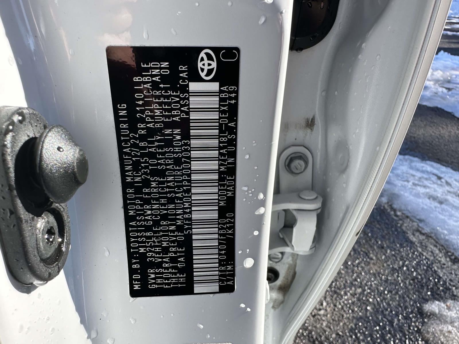 2023 Toyota Corolla LE