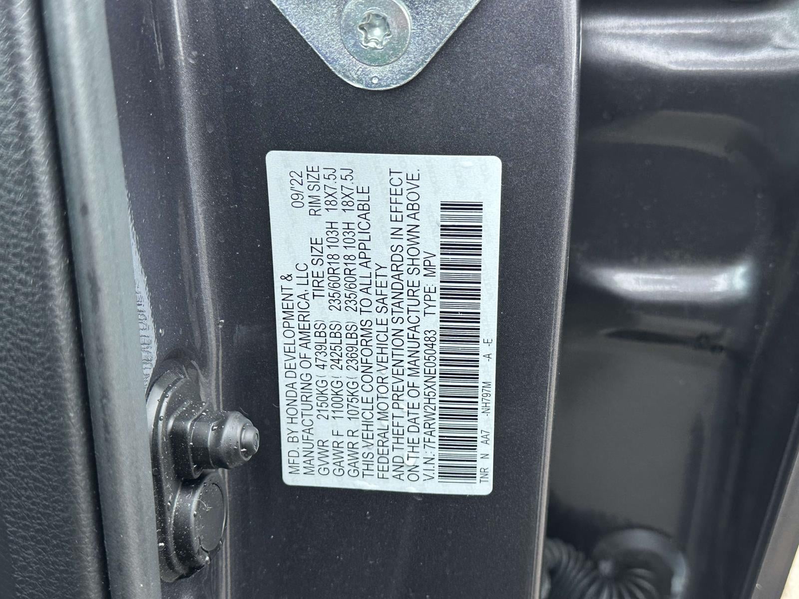 2022 Honda CR-V AWD EX