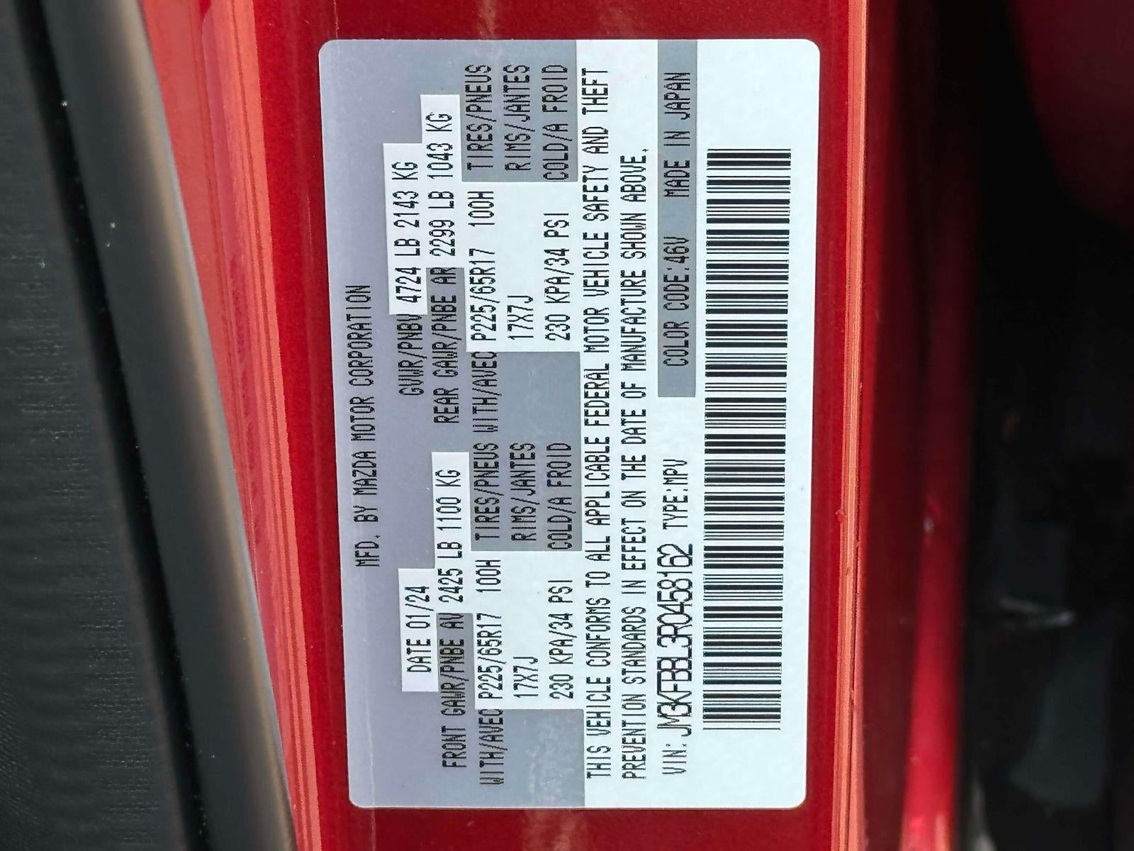 2024 Mazda Mazda CX-5 2.5 S Select