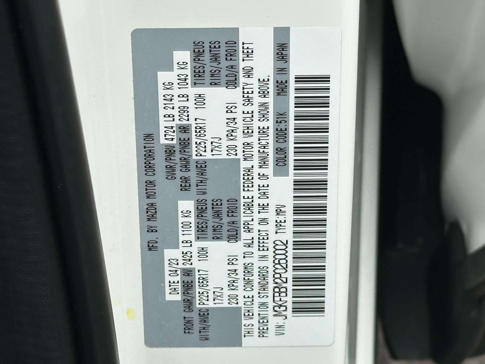 2023 Mazda Mazda CX-5 2.5 S Select