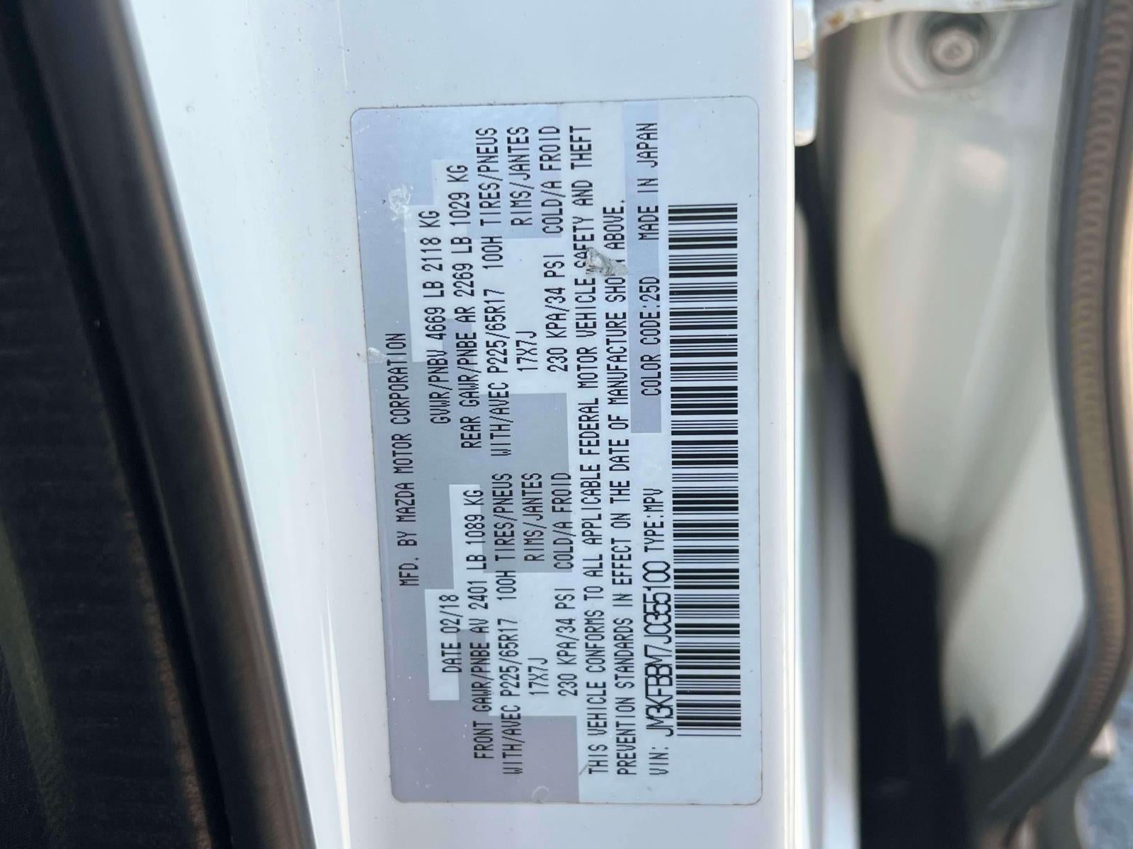 2018 Mazda Mazda CX-5 Sport