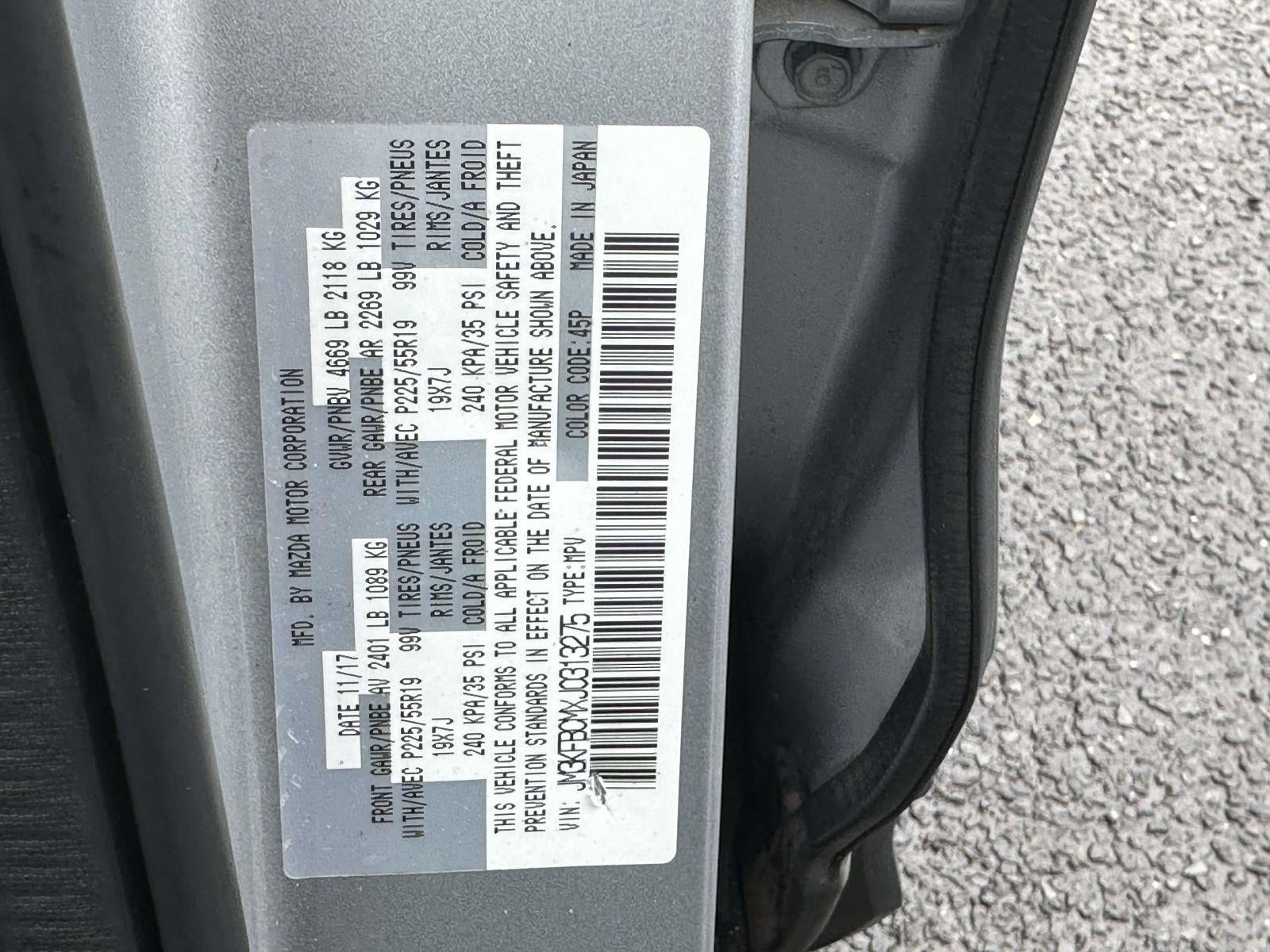 2018 Mazda Mazda CX-5 Touring