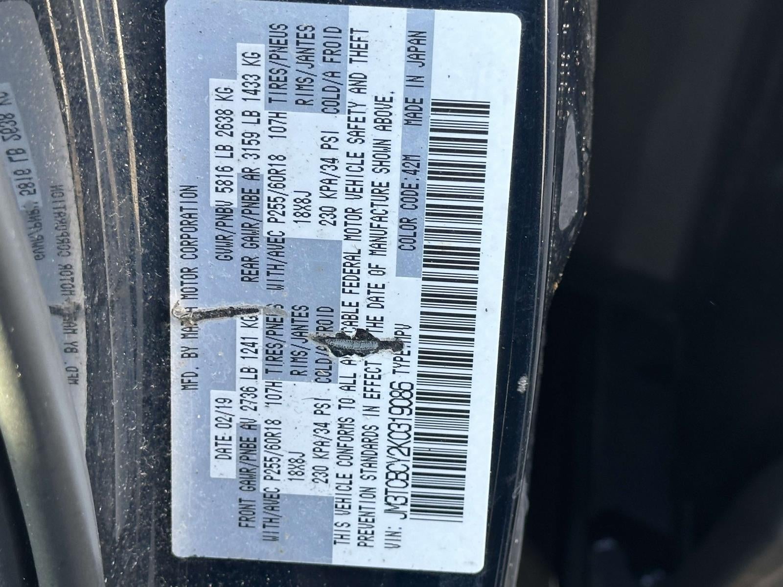 2019 Mazda Mazda CX-9 Touring