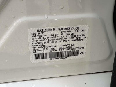 2023 INFINITI Q50 LUXE AWD