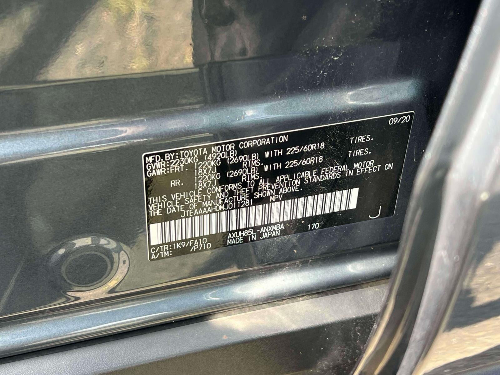 2021 Toyota Venza LE