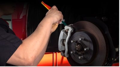 Replacement of Front Brake Pads and Resurface of Front Rotors